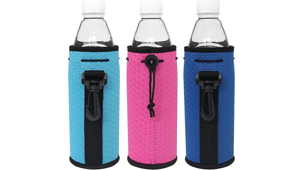 neoprene buckled bottle sleeves