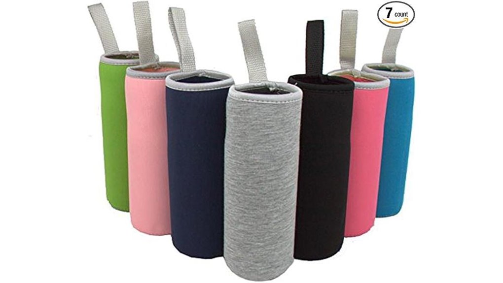 neoprene collapsible insulated bottle sleeve