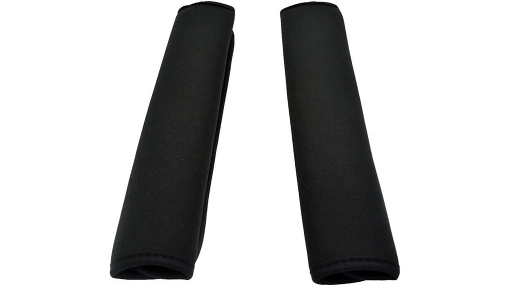 neoprene padded shoulder strap pair