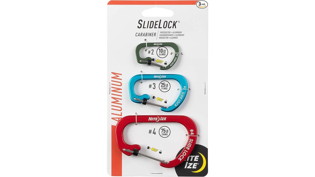 niteize locking aluminum trio