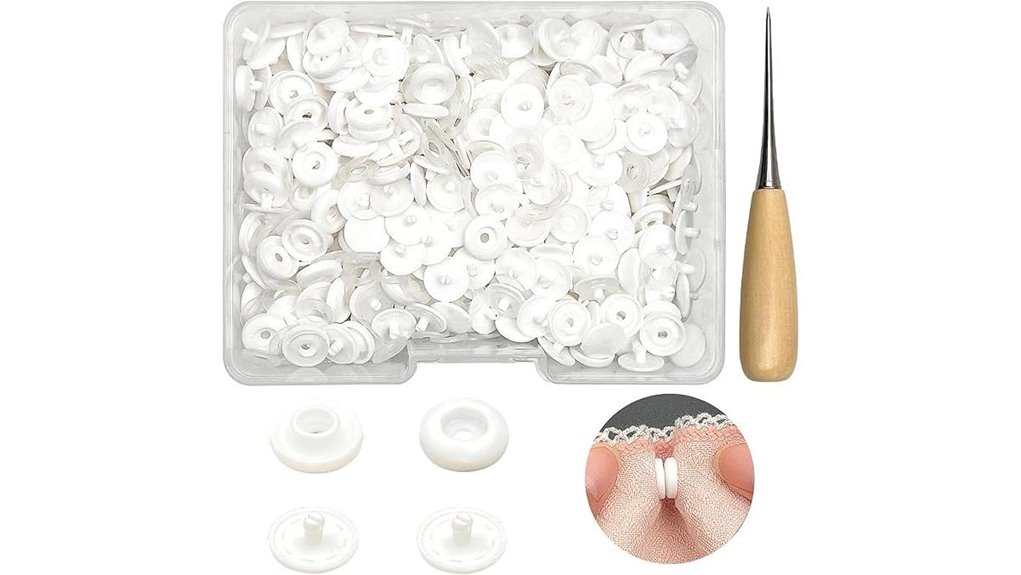 no sew plastic snap buttons