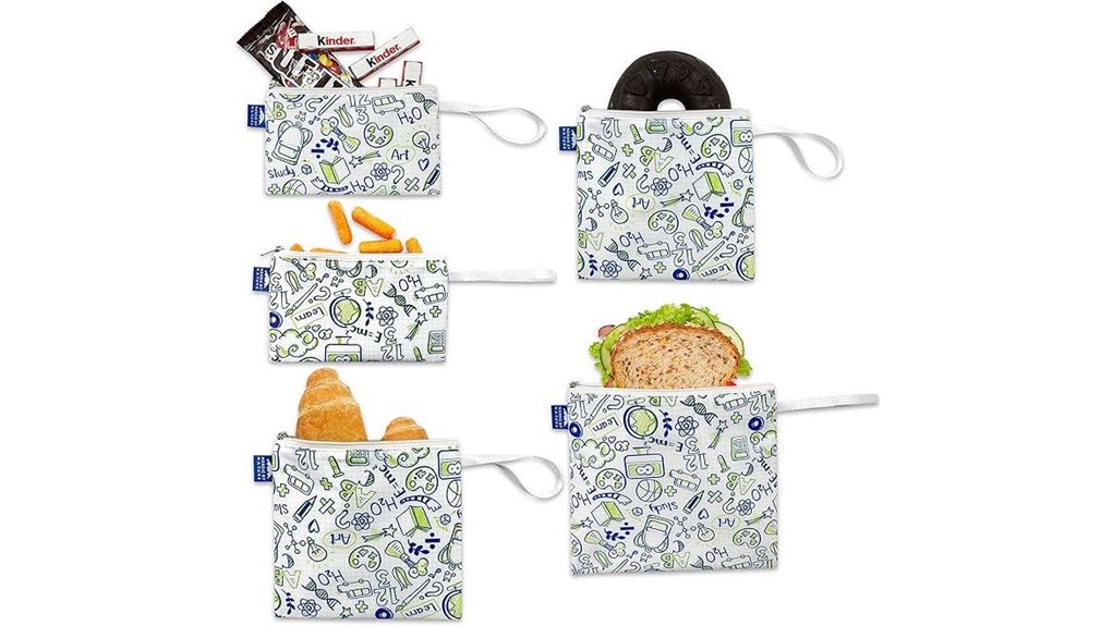 nordic reusable sandwich snack bags