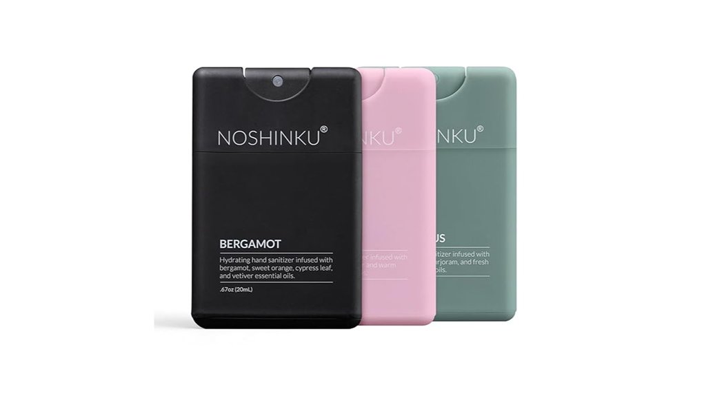 noshinku travel hand sanitizer