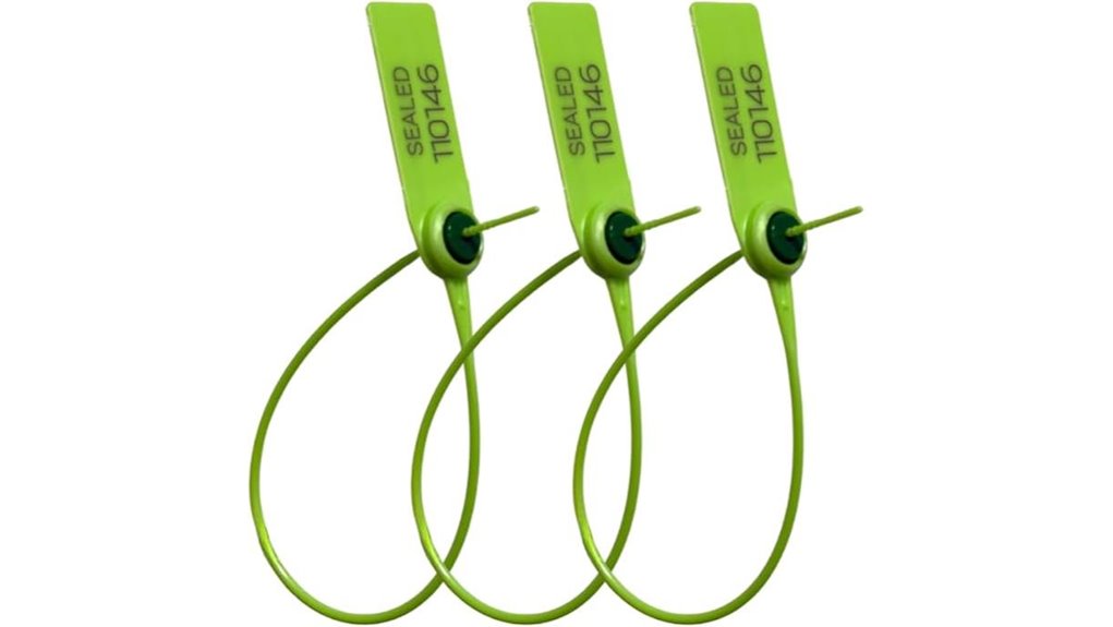 numbered adjustable 8 inch tamper seals