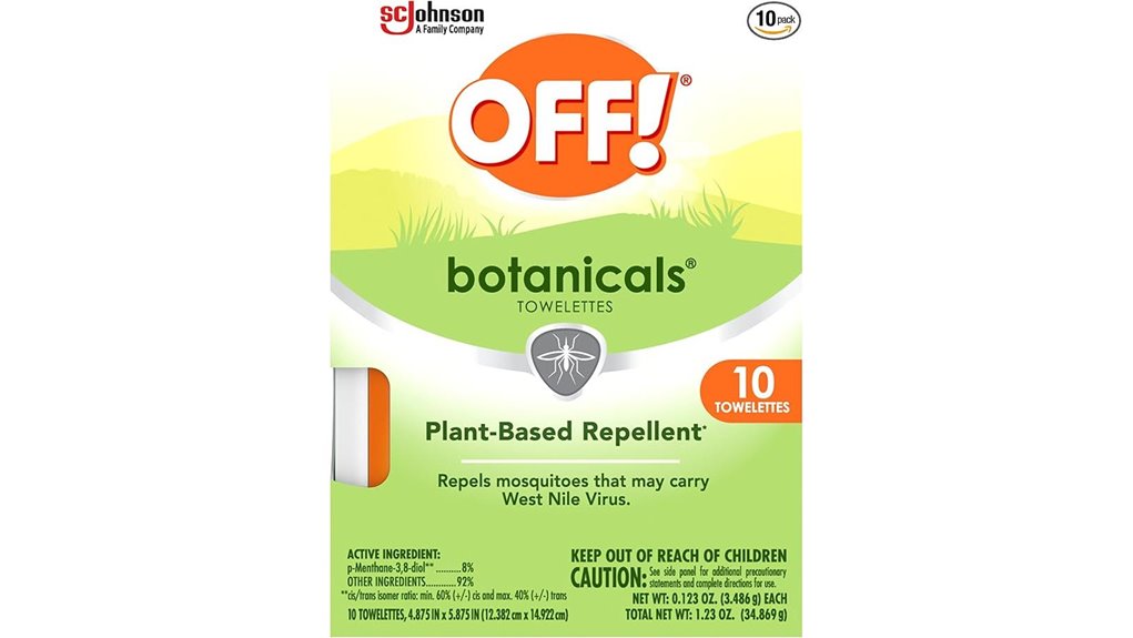 off botanicals mosquito wipes