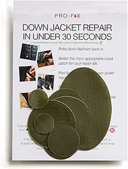 olive green nylon ripstop patches