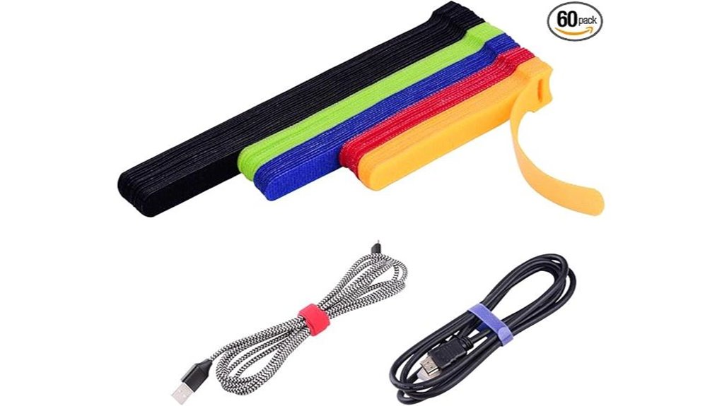 oneleaf reusable hook and loop ties