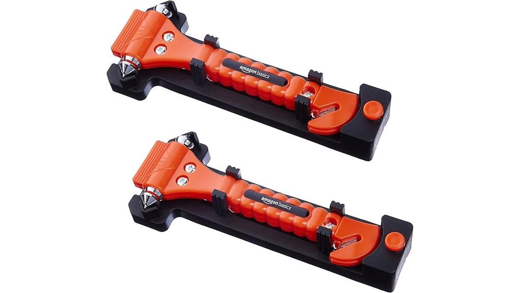 orange amazon basics emergency escape