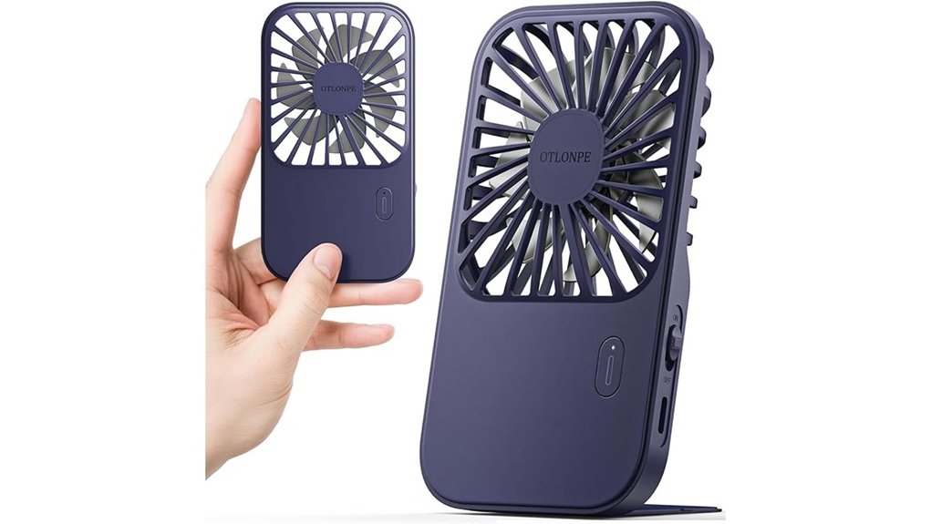 otlonpe 3 speed rechargeable fan