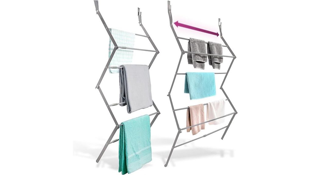 over the door telescopic drying rack