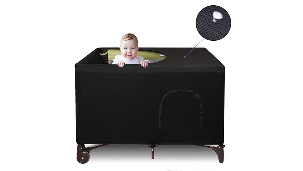 pack n play blackout canopy