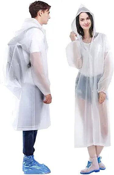 packable women s rain ponchos