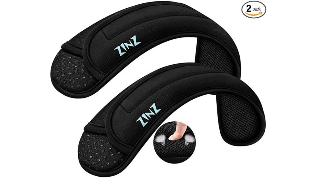 padded universal shoulder strap cushions