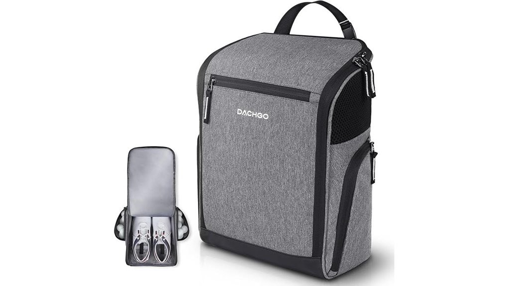 padded ventilated golf shoe bag