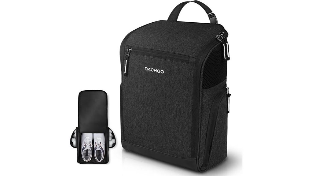 padded ventilated golf shoe bag