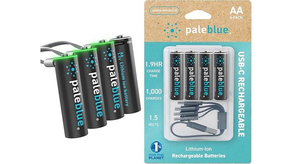 paleblue batteries with usb c