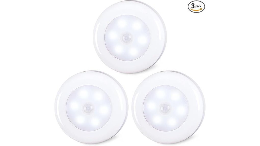 patriotic motion sensor led pucklights
