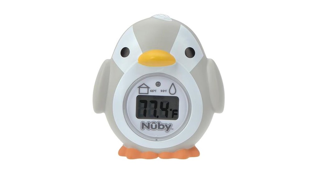 penguin shaped digital baby thermometer