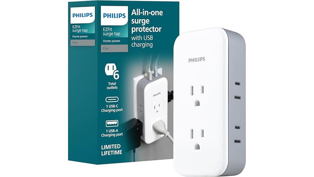 philips surge tap with usb