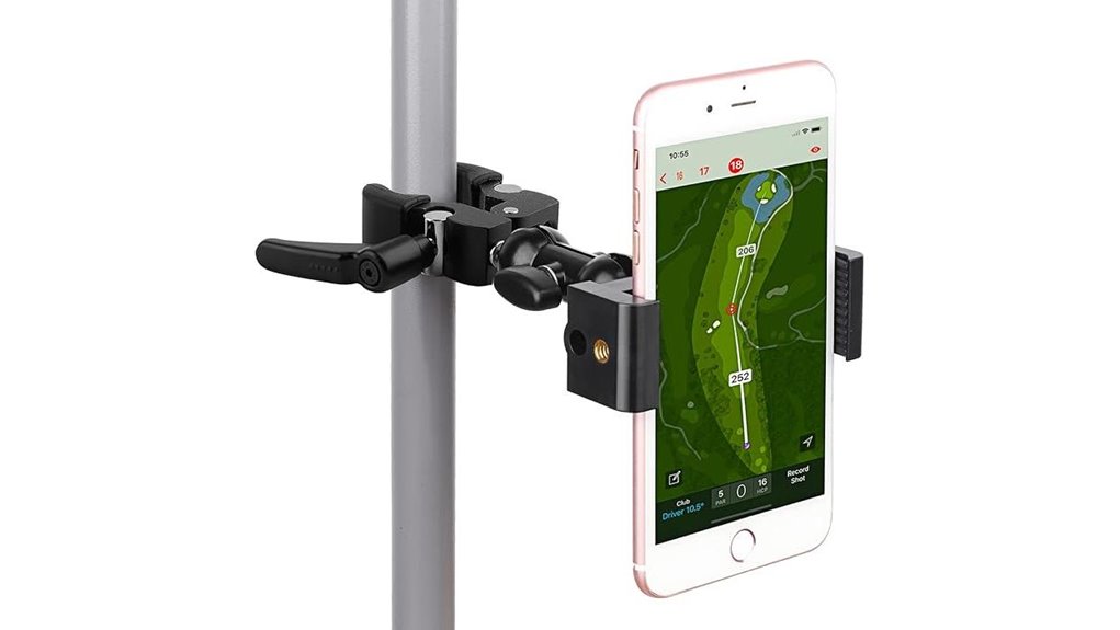 phone mount clip for wheels