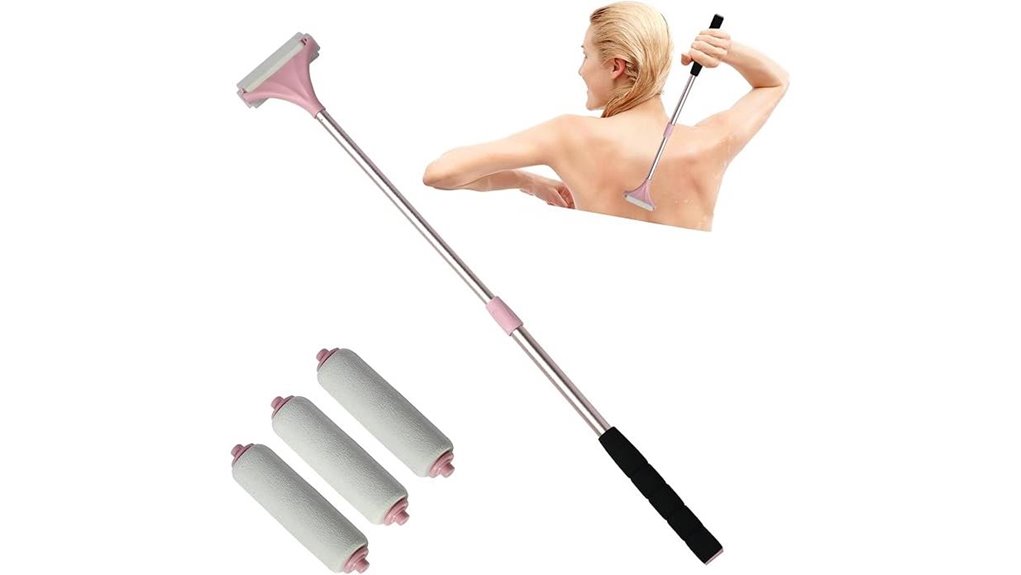 pink 21 inch back applicator