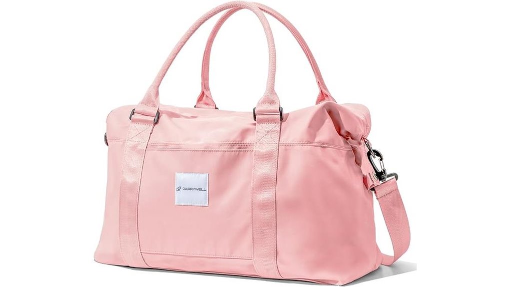 pink 22in 30l weekender duffel