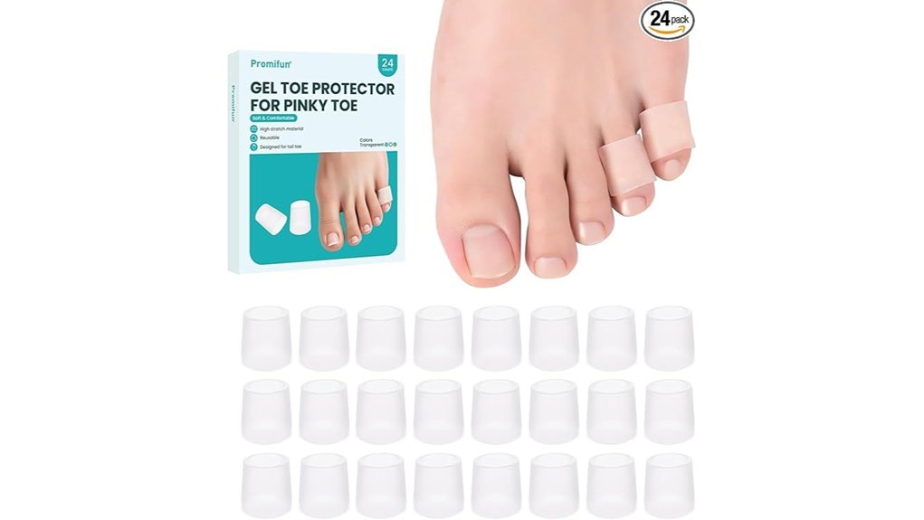 pinky toe silicone protectors