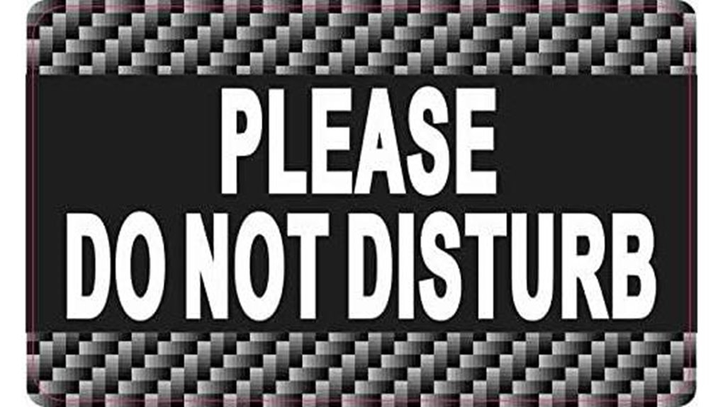 please do not disturb magnet