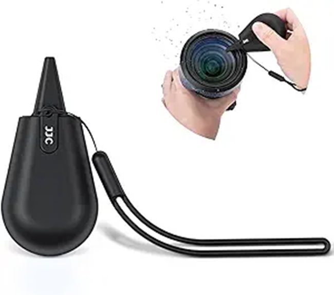 pocket sized silicone dust blower