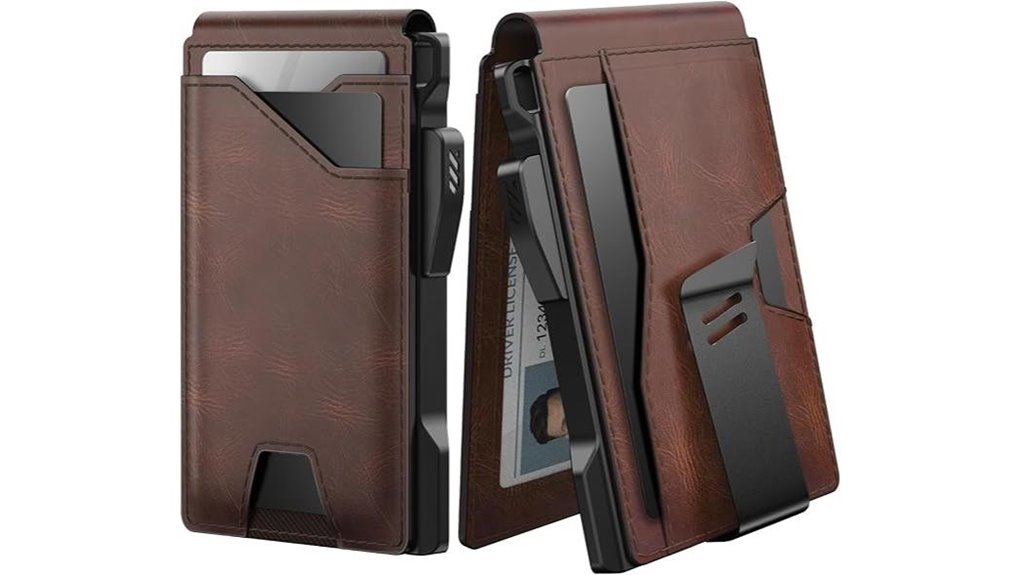 pop up tactical rfid wallet