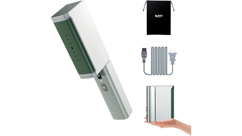 portable 1200w dual voltage steamer