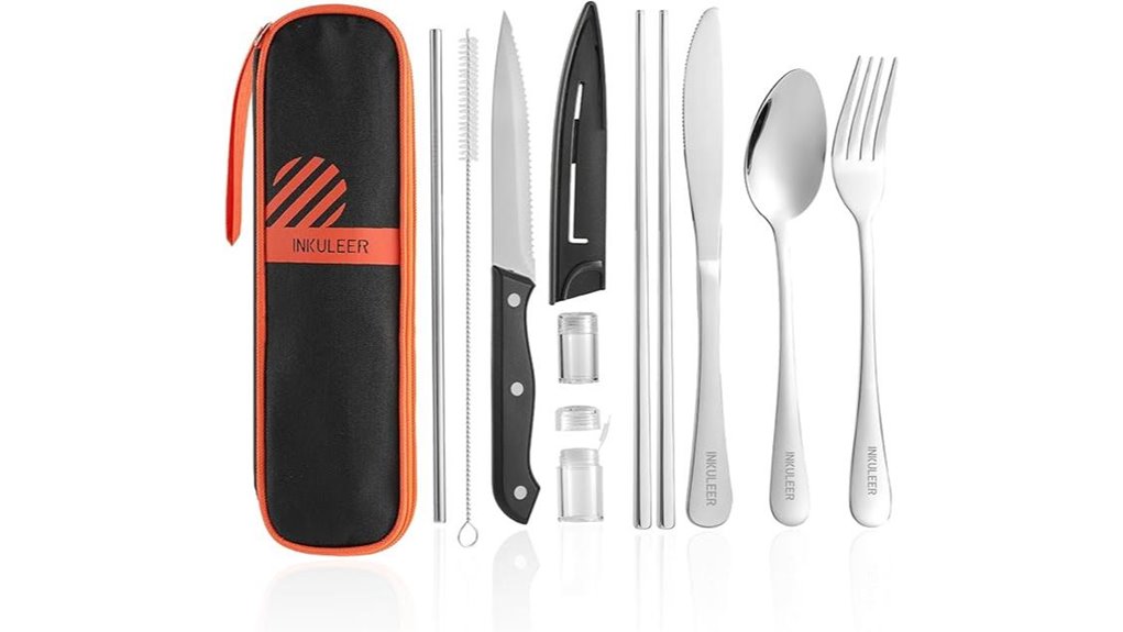 portable 18 8 steel cutlery