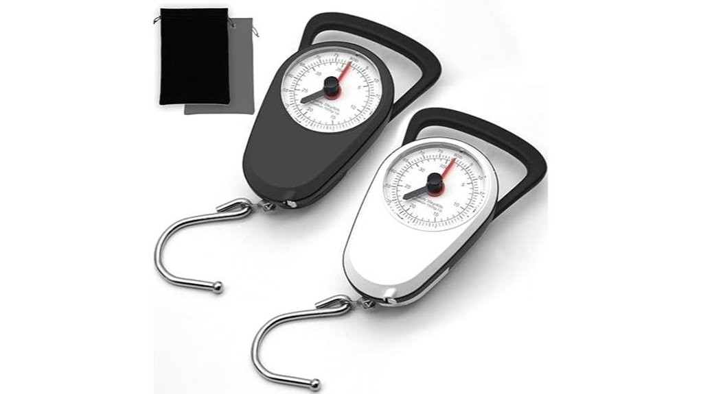 portable 80lb hanging scale