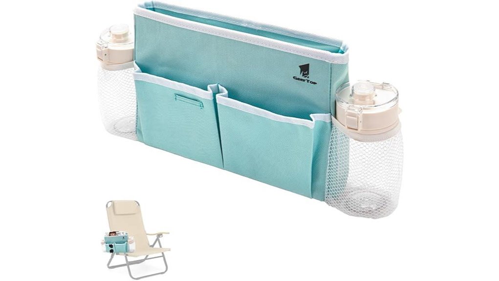 portable beach chair with cupholder