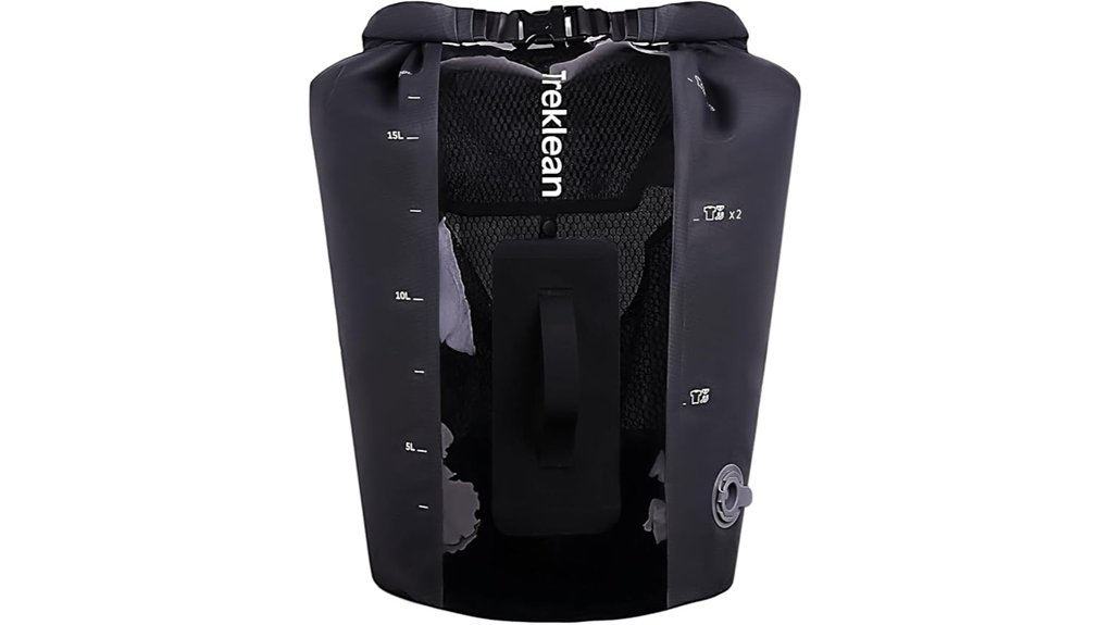 portable black mini travel washing machine