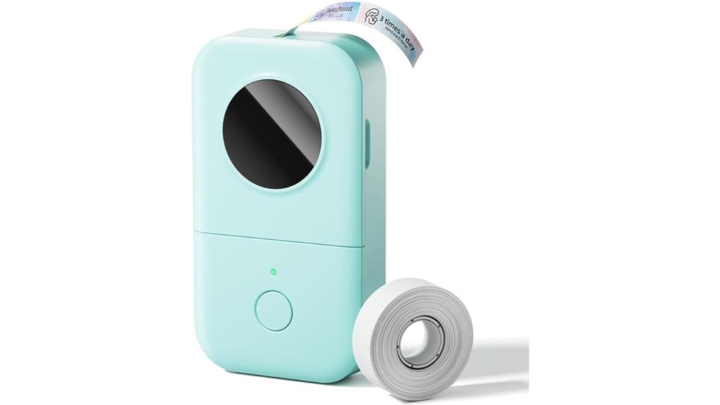 portable bluetooth mini label printer