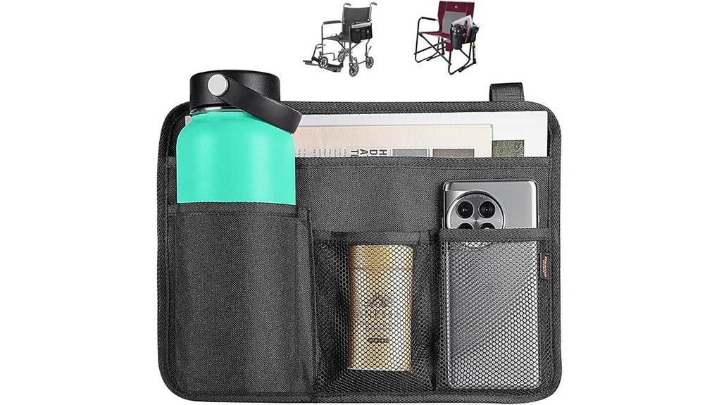 portable chair and wheelchair organizer