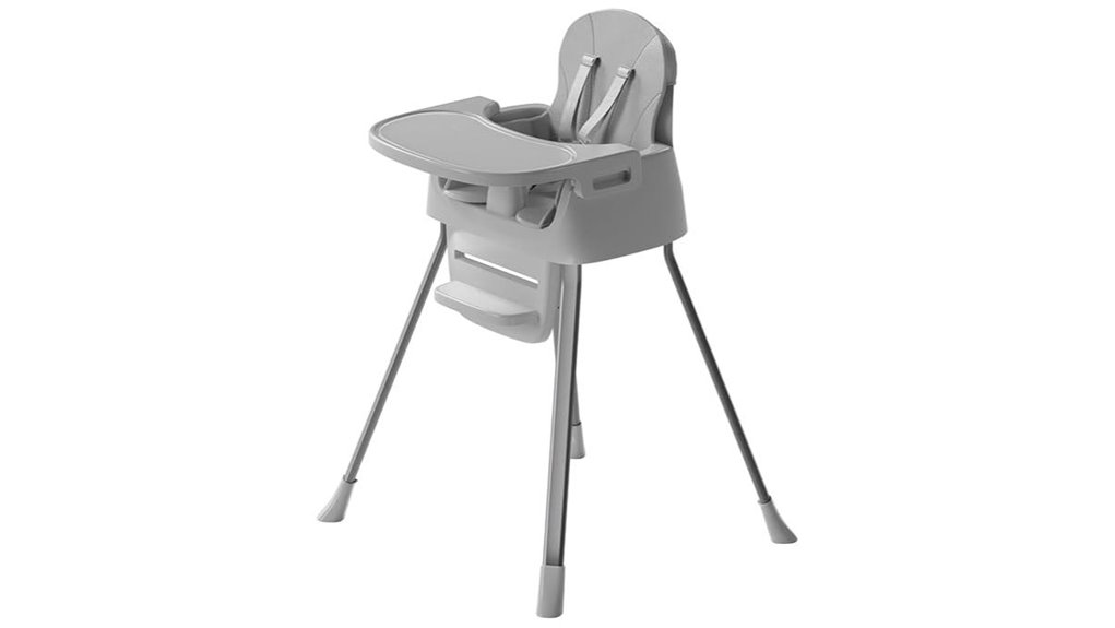 portable convertible baby highchair
