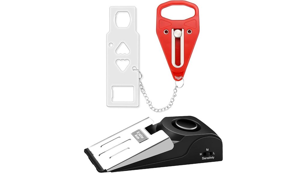 portable door lock alarm