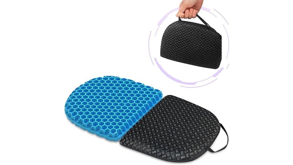 portable foldable cooling gel cushion