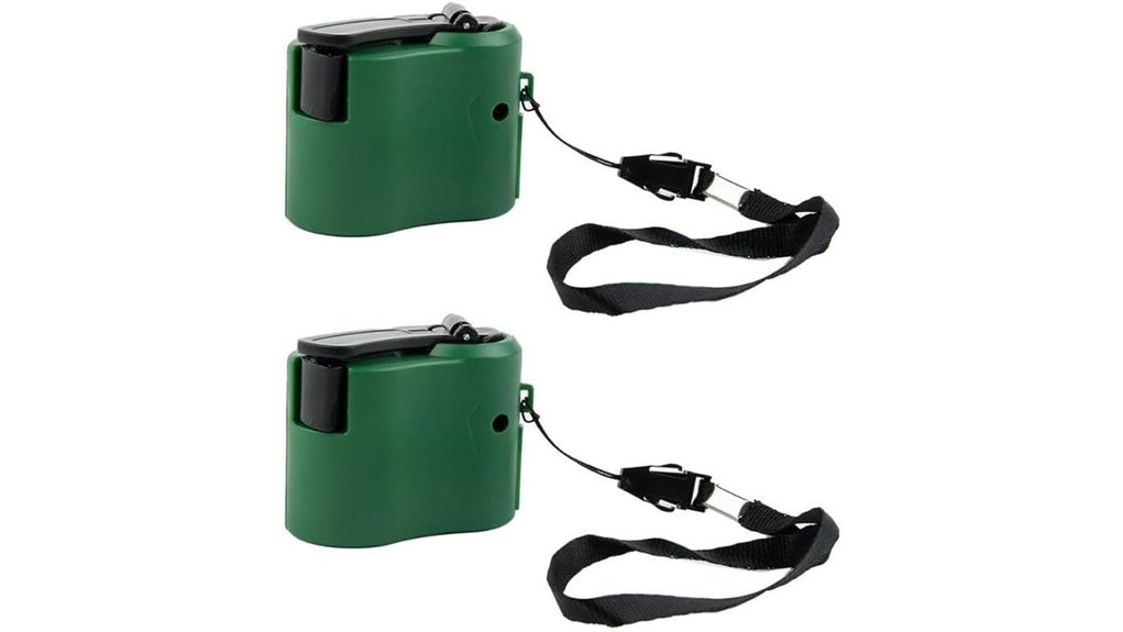 portable hand crank usb phone charger