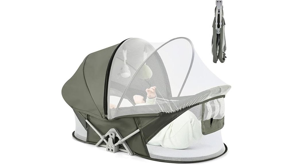 portable infant bassinet sunnet