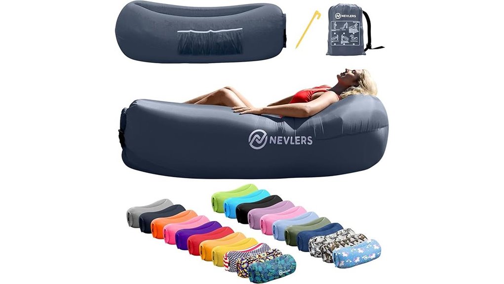 portable inflatable camping sofa