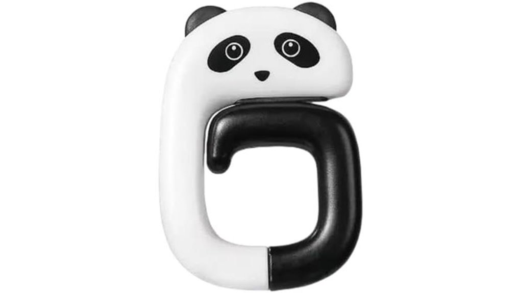 portable panda handbag hook