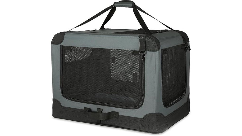 portable soft dog crate