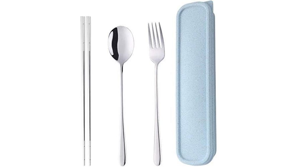 portable three piece stainless steel