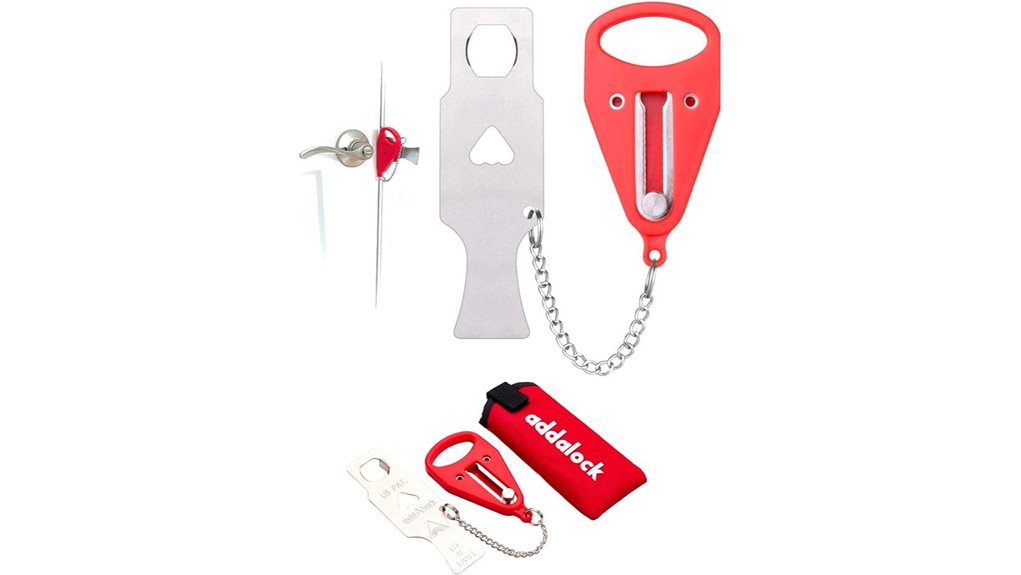 portable travel door lock