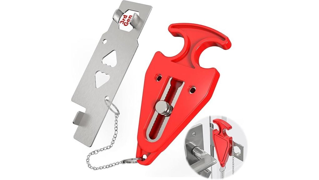 portable travel door lock