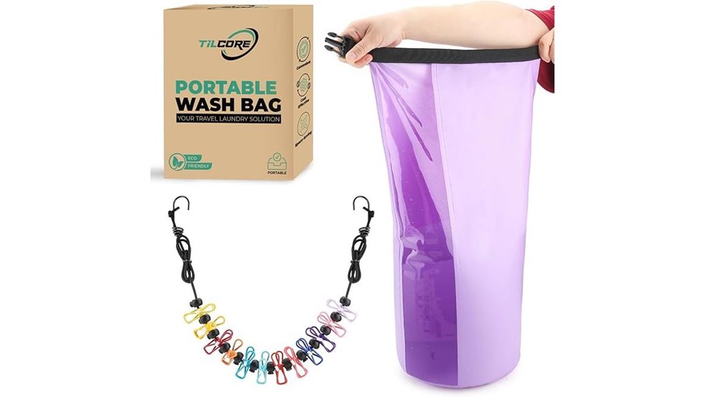 portable travel laundry kit