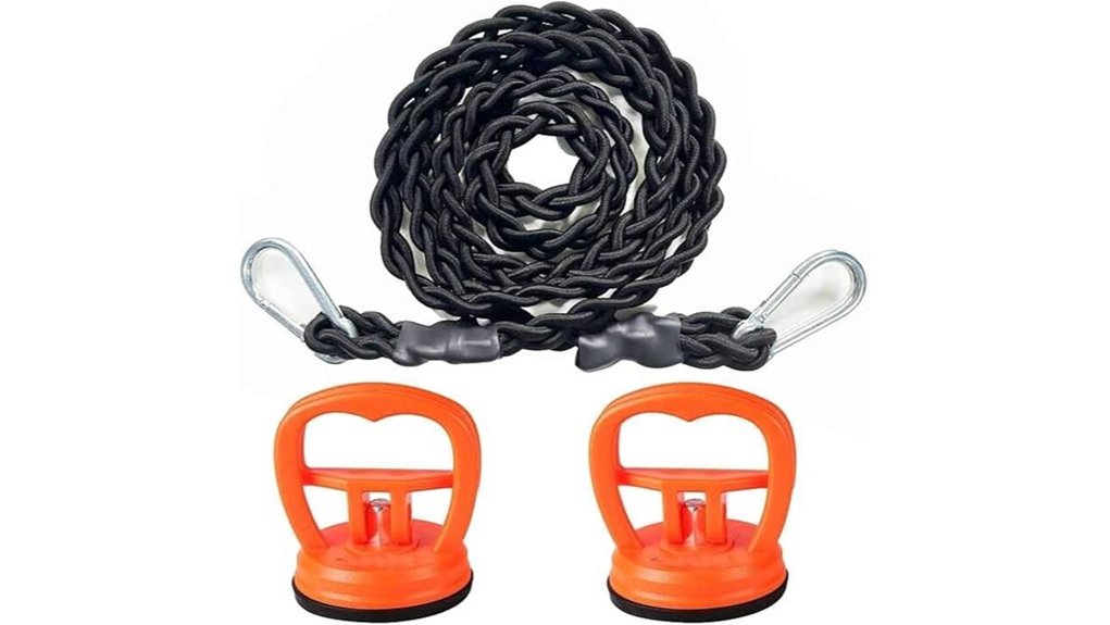 portable tri braided bungee clothesline
